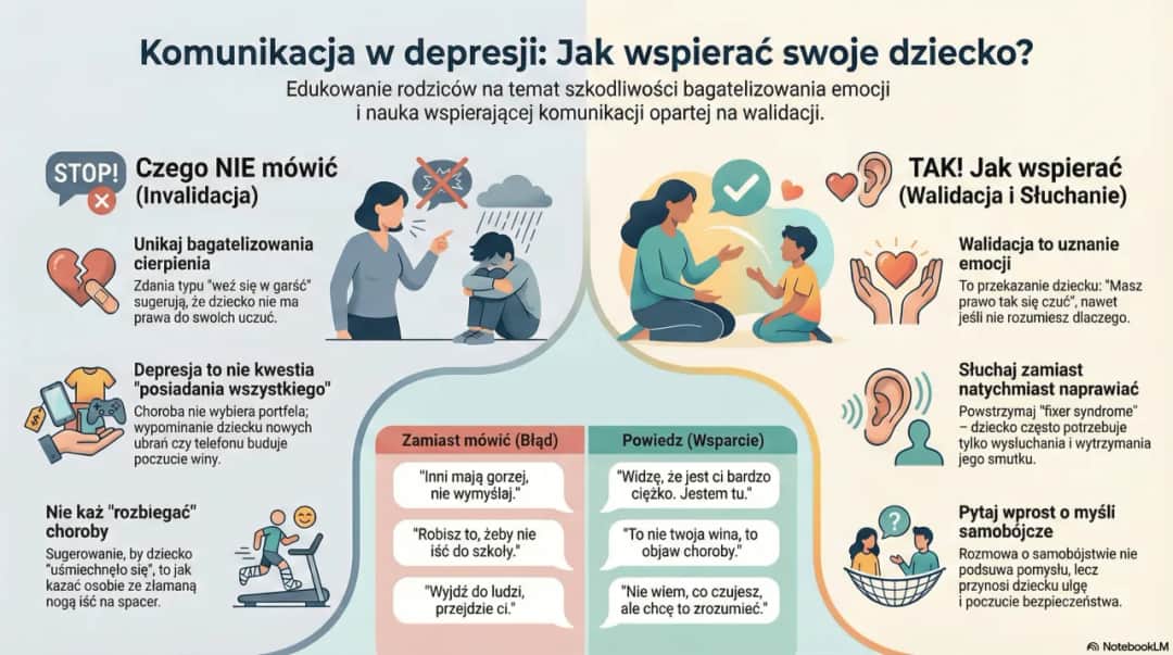 Depresja u dziecka? Jak pomóc i stworzyć wspierający dom.